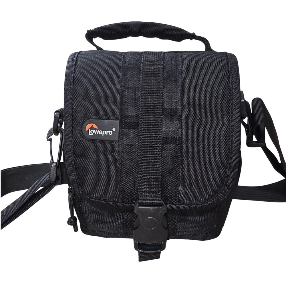 Lowepro Adventura 120 Black Camera Shoulder Bag Case Padded Nylon For‎ DSLR SLR